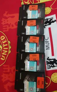 5 عدد 2Tb هارد 980 Pro یکجا