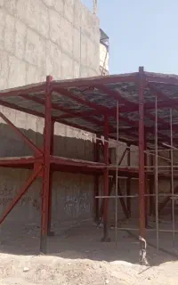 نقاشی ساختمان و ضدزنگ اسکلت