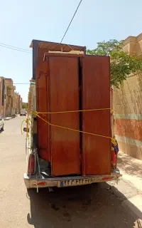 حمل نقل انواع بار و اثاثیه همراه با کارگر