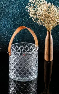 یخدان دسته چرمی