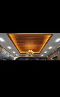 نصب پارکت ترموود قرنیز ترمووال قاب بندی دیوار آینه
