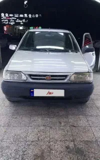 پراید صبا مدل ۸۷ نقره ای بنزینی