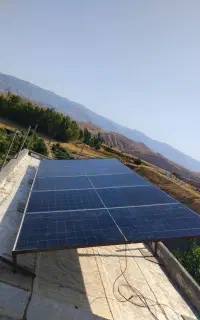 پنل خورشیدی موتور برق برق اضطراری
