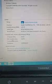 لپ تاپ توشیبا