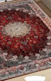 روفرشی مخمل شانل 12 متری یک جفت نو