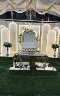 تشریفات وسفره عقد و عروسی ،گل آرایی وبادکنک آرایی