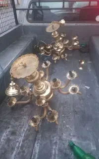 خریدوفروش لوسترآینه وبوفه  برنجی وبرنزی