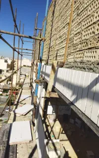اجرای آجرنمای جدیدوقدیمی