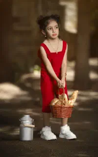 عکاسی کودک درفضای باز