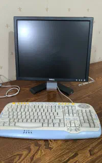 مانیتور DELL به همراه کیبورد