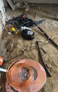 لوله‌کشی مسی کولر گازی با قیمت واقعی کرج.05/1/25