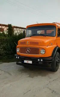 بنز ده چرخ 2630 مدل 1404 با بهترین میکسر بتن