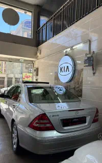 بنز c200کمپرسور2006فول کامل بدون کسری اپشن استثنای