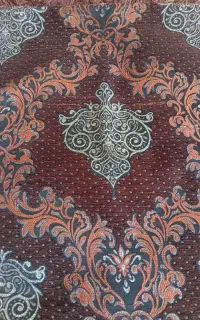 جلد متکا ۶۰ در ۵۰  در حد نو مناسب جهیزیه