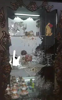 بوفه چوبی منبت شده