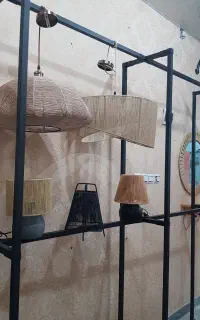 آموزش حضوری ساخت لوستر و آباژور رافیا