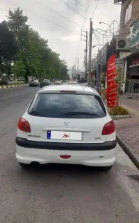 خودرو ۲۰۶ تیب۲  مدل ۹۸