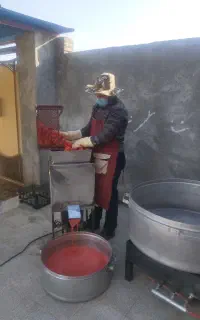 ابگوجه گیری سیار اب گوجه
