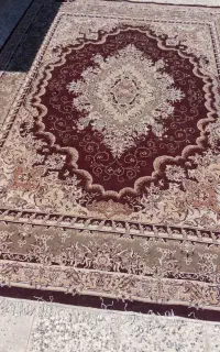 فرش  ۹متری شسته شده تمیز
