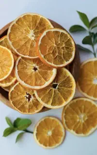 عرضه پرتقال خشک حرارتی