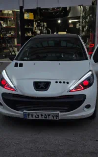 چراغ اسپرت 207 - کاستوم چراغ راهنما رانینگ