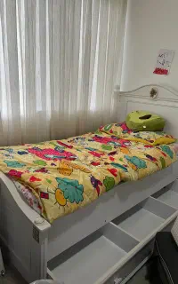 تخت کودک و کمد کودک و پاتختی اپادانا