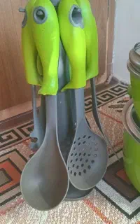 قابلمه و ماهی تابه و سرویس کفگیر
