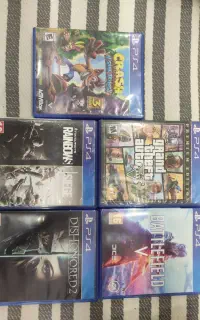 فروش ویژه ۵ عدد Disk بازی ps4 و ps5