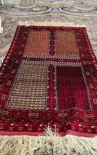 قالیچه ابریشم دو رو