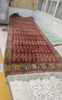 فرش کناره دستبافت