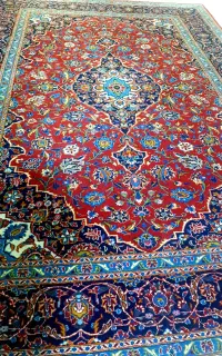 فرش دستباف شش متری کاشان