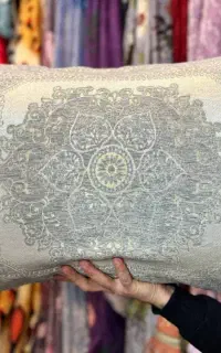 روبالشتی تک گل ترمه (تسویه بعد از تحویل کالا)