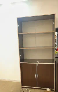 کتابخانه چوبی جنس mdf