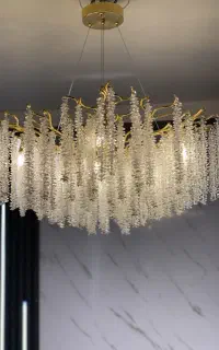 لوستر شاخه نباتی