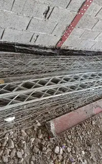 میلگرد بستر اضافه مانده از کار