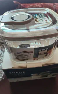 ظرف برنجی و قندی هوم کت 5kg رنگ‌ موکا