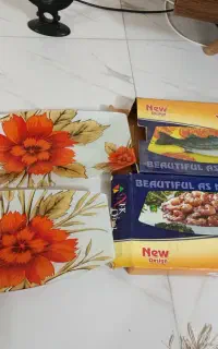 دیس شیشه ای دوعدد