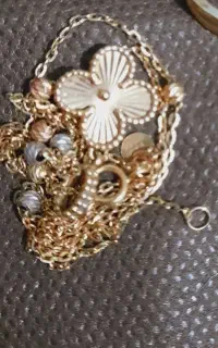 طلای نو زنجیر ‌و آویز ونکلیف