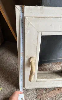 پنجره دوجداره //پنجره حمام Upvc