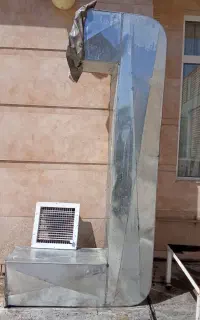 کانال گالوانیزه کولر آبی بهمراه دریچه و ...