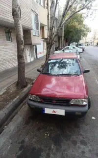 پراید 81 بدون تصادف شاسی سالم