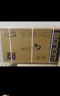 یک عدد ماشین لباسشویی و تلویزیون ال ای دی تو کارتن