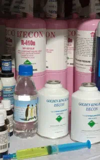 مکمل گاز یک کیلویی r134 r22 r410 r407 r404 r407