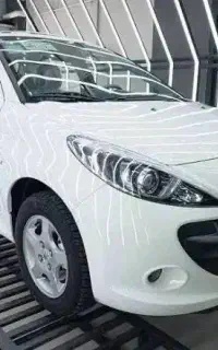پژو ۲۰۷ سفید TU3 خشک