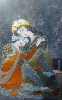 تابلوی معرق کاری
