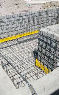 آرماتور بندی استخر