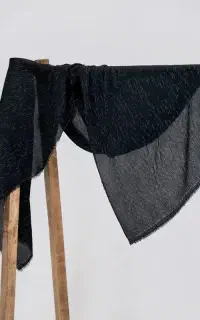 شال برشکا لمه دار ساده مدل 3051