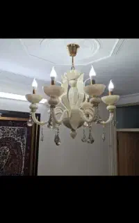لوستر کریستالی بلوری