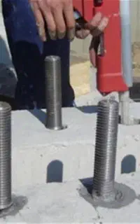 کاشت بولت و میلگرد/کرگیری/برش بتن /دریچه تامین هوا