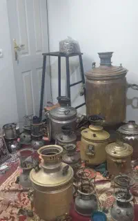 سماور ذغالی روسی